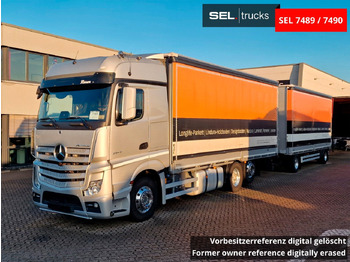 Curtainsider truck MERCEDES-BENZ Actros 2545