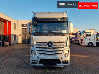 Curtainsider truck Mercedes-Benz Actros 2545 / Retarder / Alukappen / Standklima: picture 2