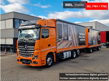 Curtainsider truck MERCEDES-BENZ Actros 2548