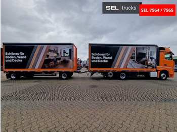 Curtainsider truck Mercedes-Benz Actros 2548 / Retarder Mercedes-Benz Actros 2548 / Retarder: picture 4 Curtainsider truck Mercedes-Benz Actros 2548 / Retarder Mercedes-Benz Actros 2548 / Retarder: picture 4