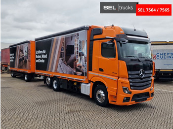 Curtainsider truck Mercedes-Benz Actros 2548 / Retarder Mercedes-Benz Actros 2548 / Retarder: picture 3 Curtainsider truck Mercedes-Benz Actros 2548 / Retarder Mercedes-Benz Actros 2548 / Retarder: picture 3