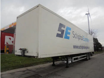 Closed box semi-trailer