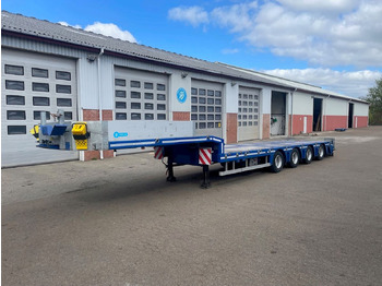 Low loader semi-trailer
