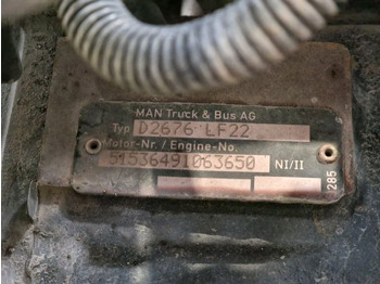Engine for Truck MAN D2676 LF22  Engine (Truck): picture 2