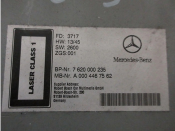 Electrical system for Truck Mercedes-Benz A 000 446 75 62 RADIO MERCEDES MP4: picture 2