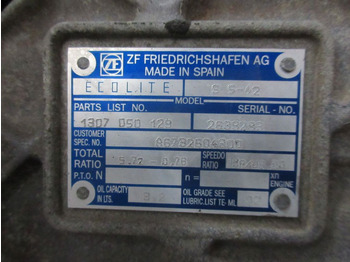 Gearbox for Truck Mercedes-Benz A 673 260 43 00 TRANSMISSIE ZF S5-42 ATEGO: picture 5