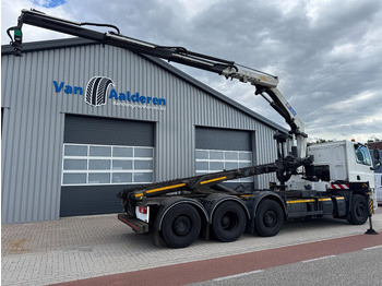 Crane truck DAF CF410 FAQ HMF 2620, Unfall - Damaged.: picture 3