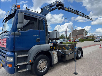 Tractor unit MAN TGA 18.310, Crane Pesci SE155N/4, Manual Kran, Grua, Grue, Kraan: picture 5