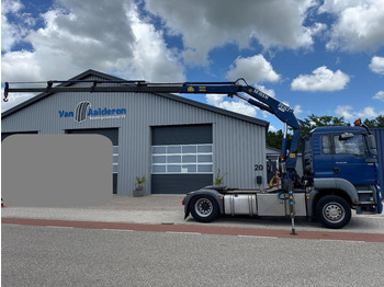 Tractor unit MAN TGA 18.310, Crane Pesci SE155N/4, Manual Kran, Grua, Grue, Kraan: picture 2