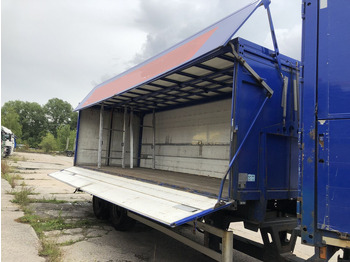 Closed box trailer