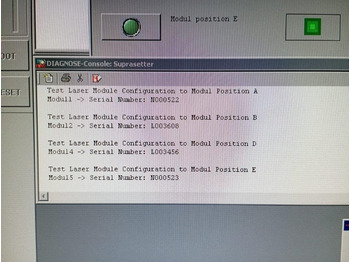 Printing machinery 8up thermal ctp Heidelberg Suprasetter 105 with MCL and Prinect Metashooter 11: picture 3