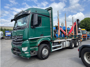 Log truck MERCEDES-BENZ Arocs