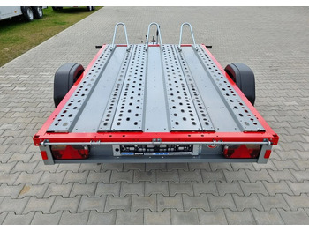 New Motorcycle trailer STEMA STM 02 10-25-15.1 red | 251x153 cm 3 motocykle | DMC 1000kg: picture 5