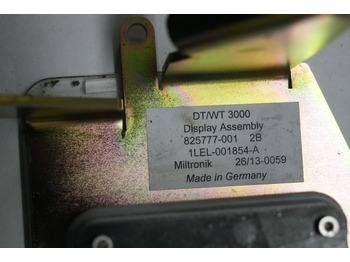 Dashboard for Material handling equipment Crown 825777-001 | Display software versie WT-Display-608 CROWN NT 3000 1LEL-001: picture 3