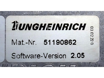 ECU for Material handling equipment Jungheinrich 51168614 | Rij regeling Drive controller complete with internal cha: picture 3