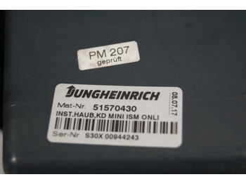 Dashboard for Material handling equipment Jungheinrich 51570430 | Console including KD mini display 51538080 wiring harnes: picture 3