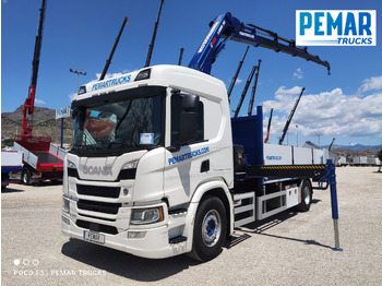 Crane truck SCANIA P