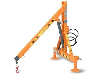 New Loader crane for Farm tractor Vemac Heckkran KR500 Kran Lastarm Traktor Ladekran Ladearm Bagger NEU: picture 2