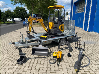 Mini excavator BERGER KRAUS
