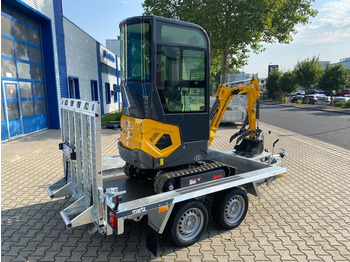 Mini excavator Minibagger BK1250KJSR + Tieflader + Zubehör *INKL.19% MWST*BERGER KRAUS*VERSTELLFAHRWERK* KUBOTA*SOFORT!*: picture 5