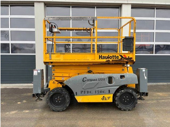 Scissor lift Haulotte Compact 12DX 12m Diesel Scherenarbeitsbühne 4x4: picture 5