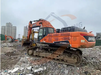 Excavator USED KOREA BRAND DOOSAN EXCAVATOR DX520LC DX520LC-9 C HYDRAULIC BIG DIGGER GOOD CONDITION FOR SALE: picture 2