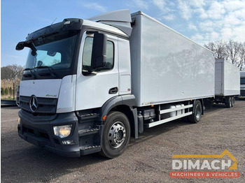 Box truck Mercedes-Benz Actros 1833 4x2 - aanhanger koffer, Euro 6: picture 3