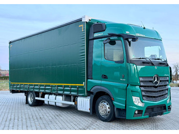 Curtainsider truck MERCEDES-BENZ Actros 1845