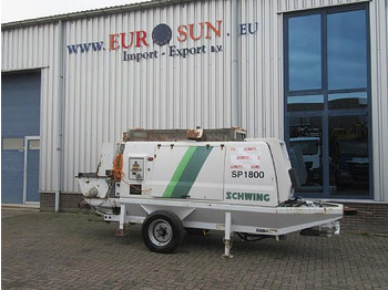 Stationary concrete pump SCHWING STETTER