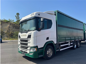 Curtainsider truck SCANIA R 500