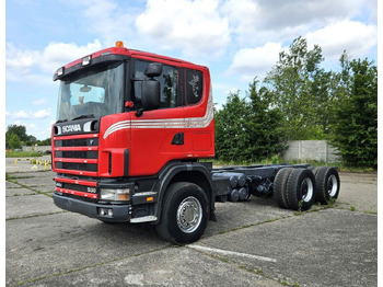 Cab chassis truck SCANIA 144