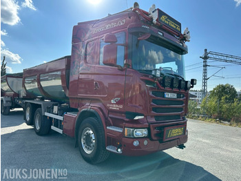 Tipper 2013 Scania R500 tippbil med asfaltbalje og tilhenger: picture 2
