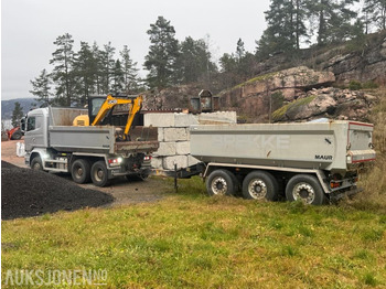 Tipper 2017 Scania R730 tippbil med Maur trippelkjerre / EURO 6 / 6X4: picture 2 Tipper 2017 Scania R730 tippbil med Maur trippelkjerre / EURO 6 / 6X4: picture 2