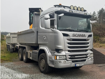 Tipper 2017 Scania R730 tippbil med Maur trippelkjerre / EURO 6 / 6X4: picture 5 Tipper 2017 Scania R730 tippbil med Maur trippelkjerre / EURO 6 / 6X4: picture 5