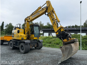 Excavator 2019 Komatsu PW148-11 Hjulgraver - Leddet bom - GPS: picture 2