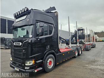 Log truck SCANIA R 730