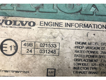 Engine VOLVO FM
