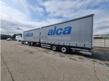 Curtainsider truck MERCEDES ACTROS MOTRICE + BIGA ACTROS 26.45: picture 4