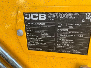 Telescopic handler JCB 542-70 AGRI PROAKTION: picture 5