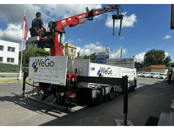 Dropside/ Flatbed truck, Crane truck MAN Inny MAN MAN TGS 26.360 Skrzynia HDS + hwytak 2008: picture 3