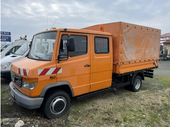 Curtainsider truck Mercedes-Benz Inny Mercedes-Benz Vario 614 Brygadówka skrzynia plandeka 6-oso doka dokka 2004: picture 1