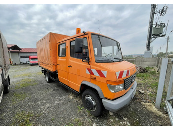 Curtainsider truck MERCEDES-BENZ Vario 614