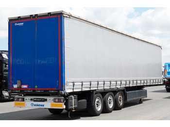 Curtainsider semi-trailer Krone FIRANKA / STANDARD / OŚ PODNOSZONA / KOSZ NA PA: picture 4