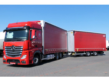 Curtainsider truck MERCEDES-BENZ Actros 2548