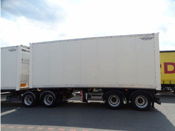 Closed box semi-trailer Samro JUMBO VEHICULAR BOX- 7,3 M + 7,3 M/KOFFER TANDEM: picture 4