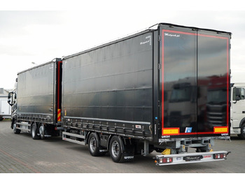 Curtainsider truck Volvo FH 500 / I-SAVE / XL / ZESTAW TANDEM PRZEJAZDOWY: picture 2