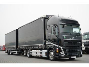 Curtainsider truck, Curtainsider trailer Volvo FH 500 /XXL / ZESTAW TANDEM PRZEJAZDOWY 120 M3 /: picture 3 Curtainsider truck, Curtainsider trailer Volvo FH 500 /XXL / ZESTAW TANDEM PRZEJAZDOWY 120 M3 /: picture 3