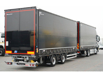 Curtainsider truck, Curtainsider trailer Volvo FH 500 /XXL / ZESTAW TANDEM PRZEJAZDOWY 120 M3 /: picture 4 Curtainsider truck, Curtainsider trailer Volvo FH 500 /XXL / ZESTAW TANDEM PRZEJAZDOWY 120 M3 /: picture 4