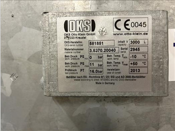 Food processing equipment OKS Air receiver tank: picture 4