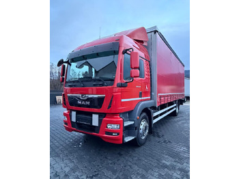 Curtainsider truck MAN TGM 15.250